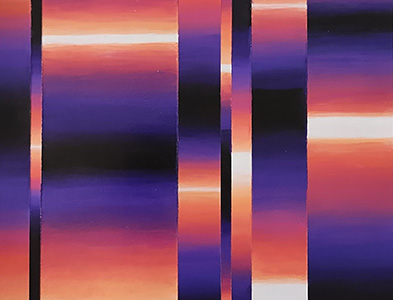 acrylic gradient painting