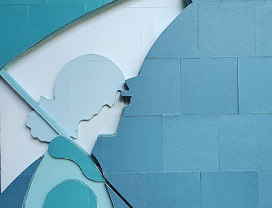 foam core self portrait